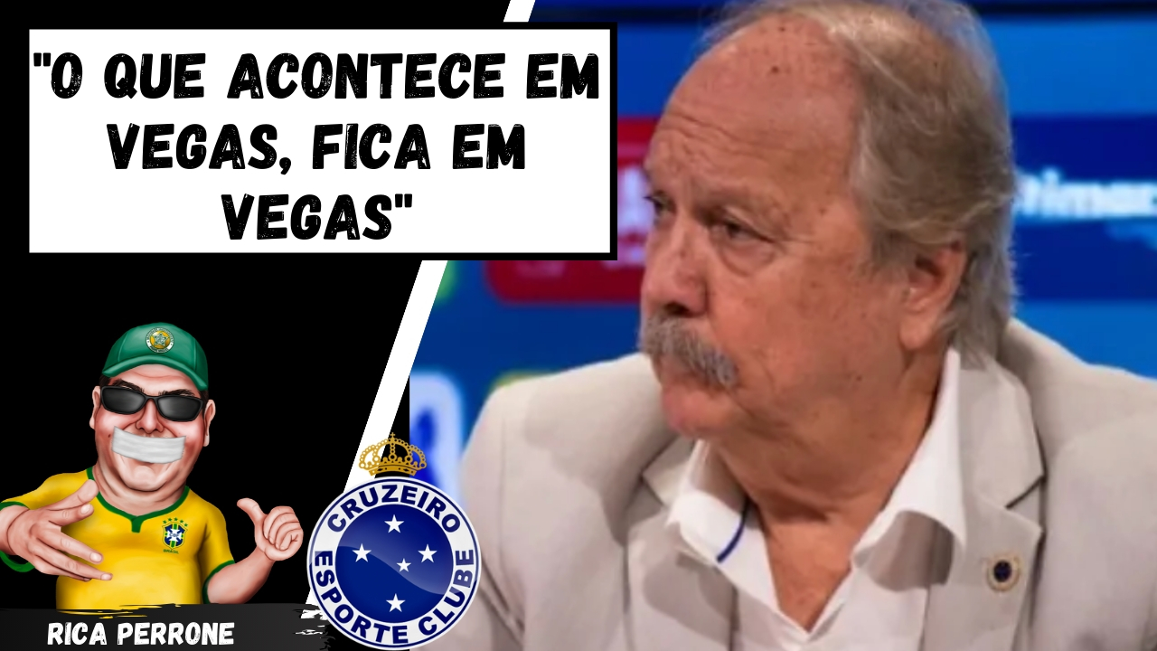 Presidente do Cruzeiro fala de Dedé. Mas eu não ouvi…