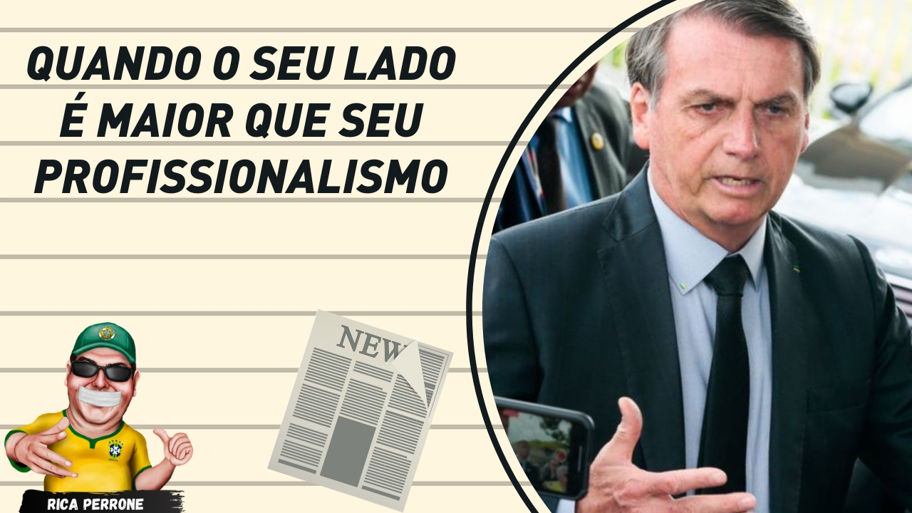 Entre o vírus e o Bolsonaro, a imprensa sabe quem prefere matar
